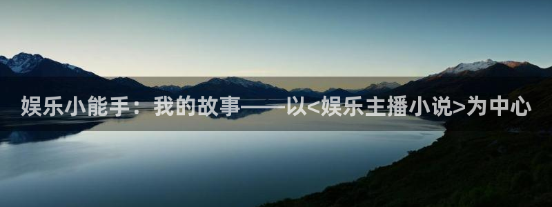 如果开心有颜色：娱乐小能手：我的故事——以<娱乐主播小说>为中心