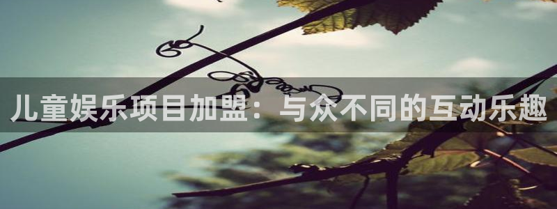 成都市开心彩之韵印刷有限公司：儿童娱乐项目加盟：与众不同的互动乐趣