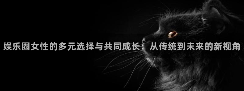 开心彩welcome：娱乐圈女性的多元选择与共同成长：从传统到未来的新视角
